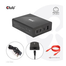 CLUB3D Travel Charger 132W...