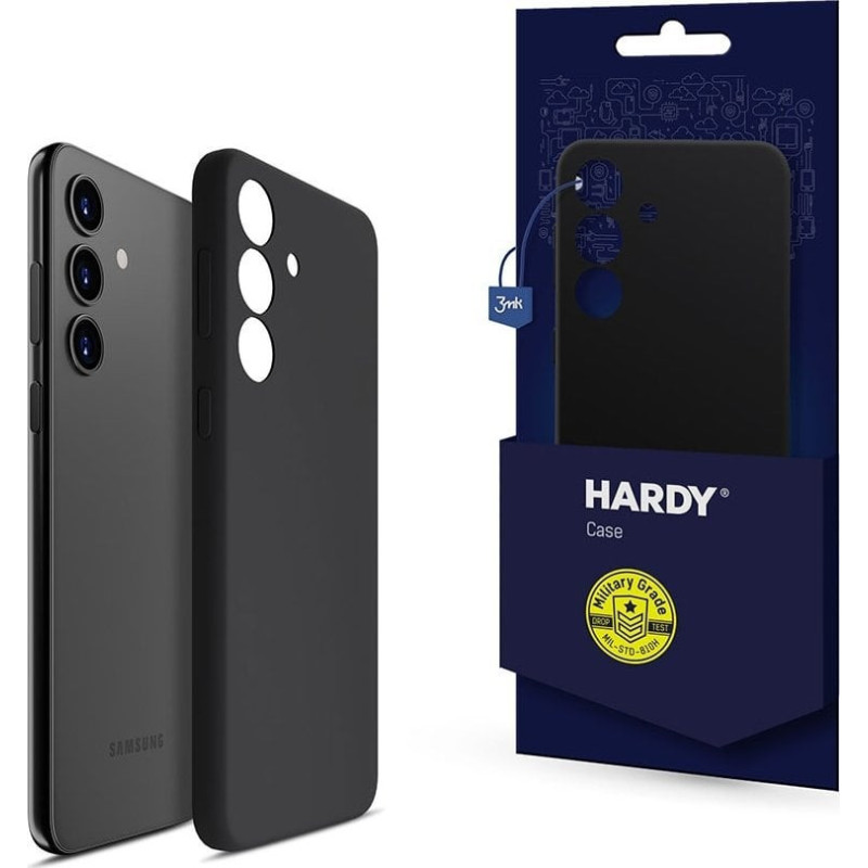 Samsung Galaxy S25 - 3mk Hardy Android Silicone MagCase Black