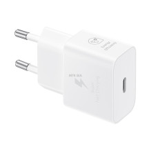 Samsung Galaxy Power Adapter USB Type C 25W w / o Cable White