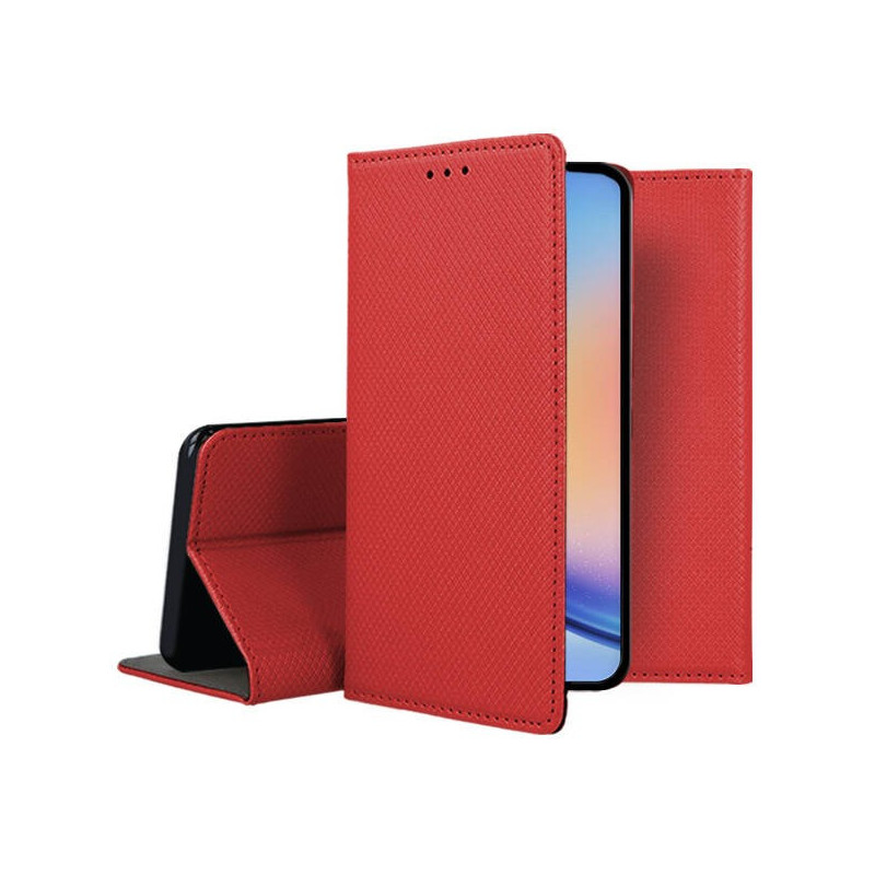 Smart Magnet case for Samsung Galaxy A55 5G red