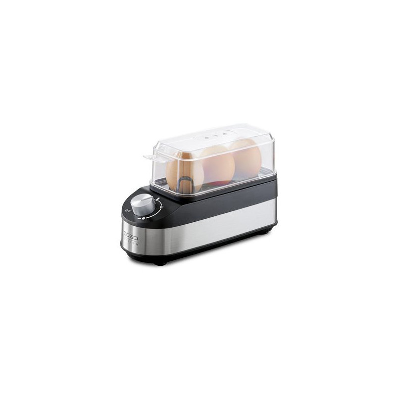 Caso Egg Cooker E3 Black / Stainless Steel 210 W