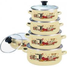 Klausberg 10-piece enameled...