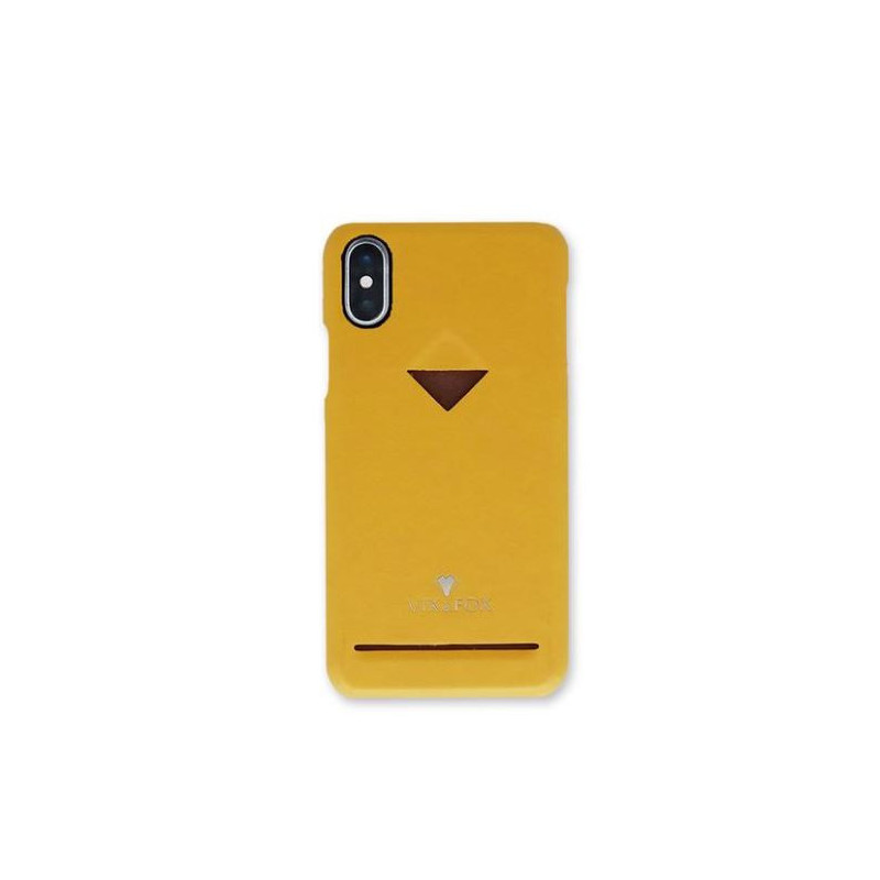 VixFox Card Slot Back Shell for Iphone X / XS mustard yellow 9902941024743
