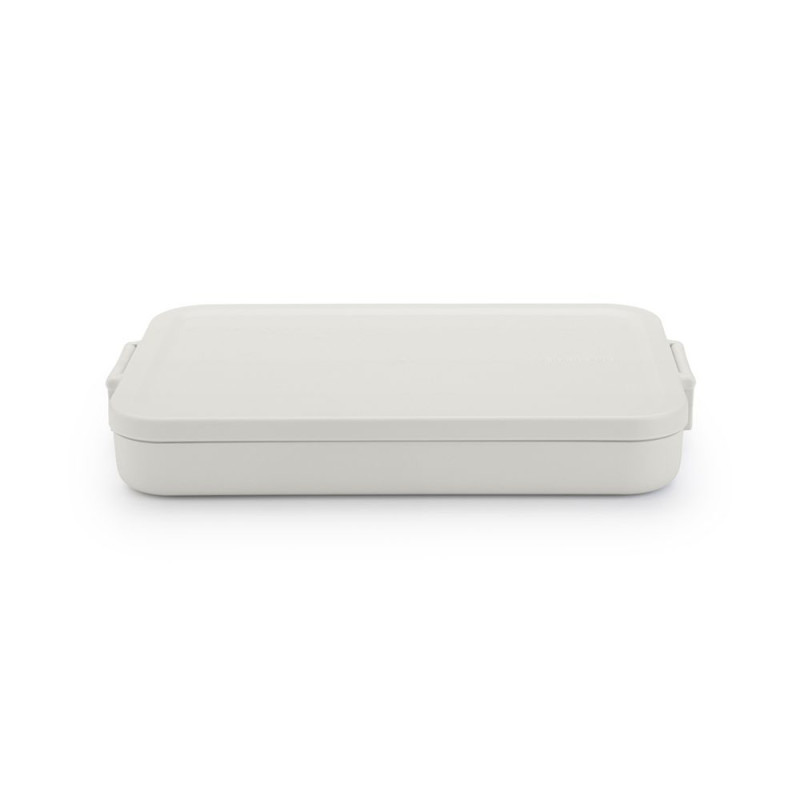 BRABANTIA Make &amp; Take pusdienu kārba plakana - Light Grey