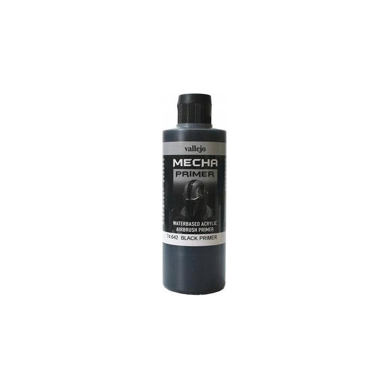 Vallejo: Mecha Primer - Black 200 ml