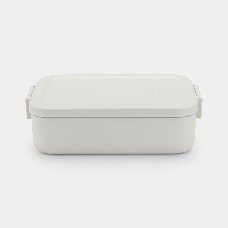BRABANTIA Make &amp; Take pusdienu kārba vidēja light grey 202568