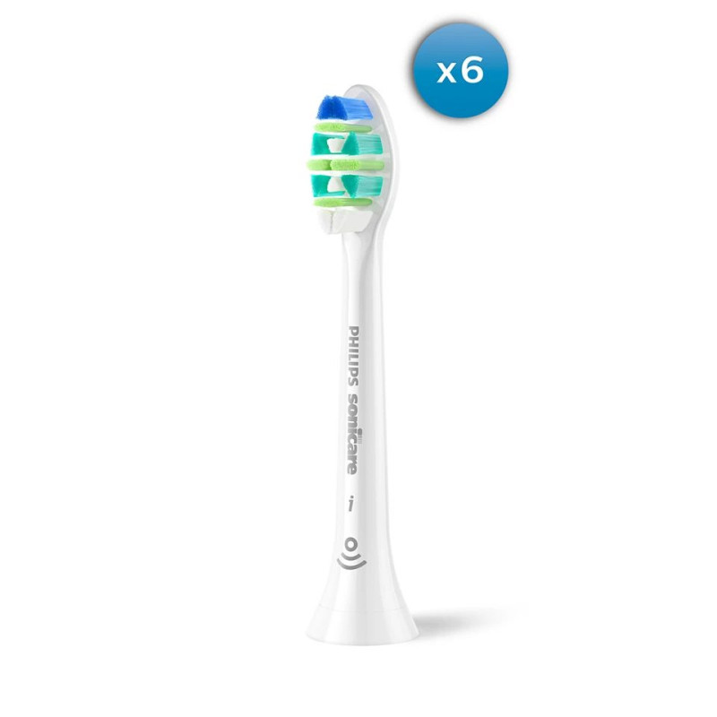 Sonicare I InterCare zobu birstes uzgalis (6 gab) balts