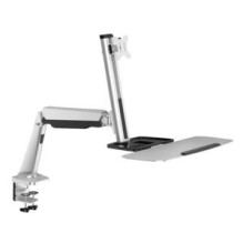 Sit-stand workstation desk...