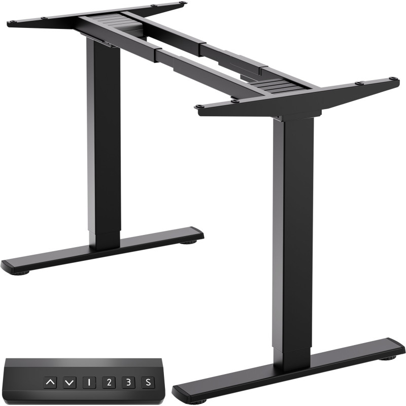 DESK FRAME MOTORISED / BLACK CDF222E-B ONKRON