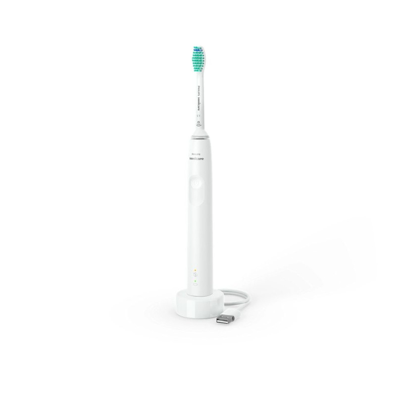 PHILIPS 3100 Sonic elektriskā zobu birste balta HX3671 / 13