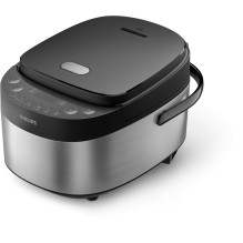 Philips Mini rice cooker HD3093 / 80 3000 series 600 W 0.85 L Number of programs 8 Black / Stainless Steel