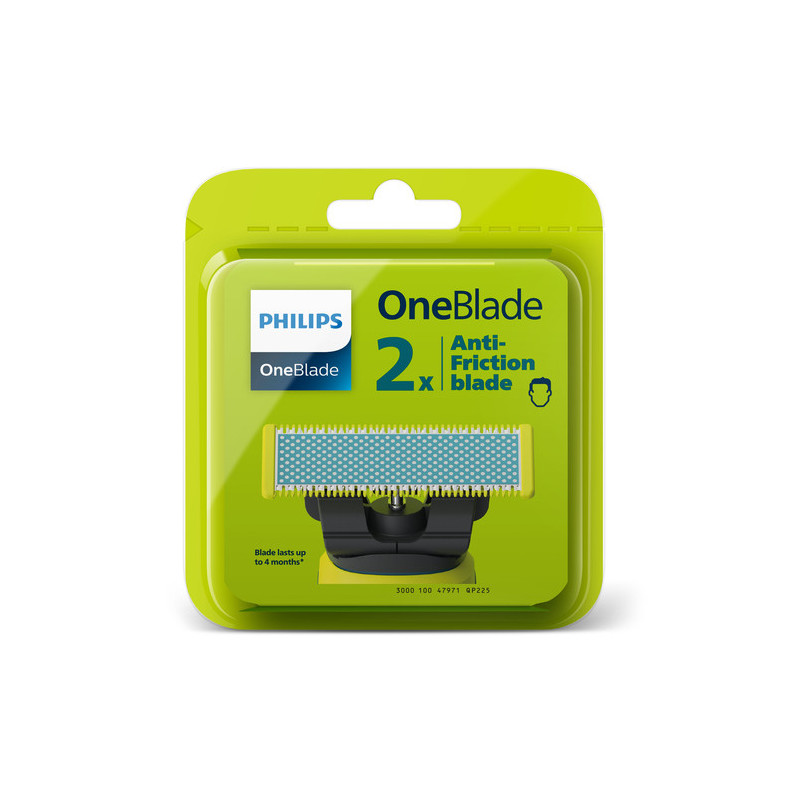 PHILIPS OneBlade skuvekļa nomaināms asmens 2 gab. QP225 / 50