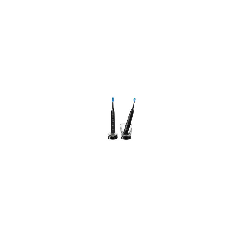 Philips Sonic toothbrush Sonicare DiamondClean 9000 2pcs. Black