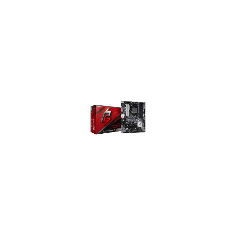 ASRock B550 Phantom Gaming 4 - Motherboard - ATX - Socket AM4 - AMD B550 4710483931499