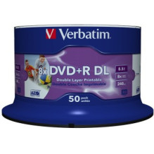 Verbatim - DVD+R DL x 50 -...