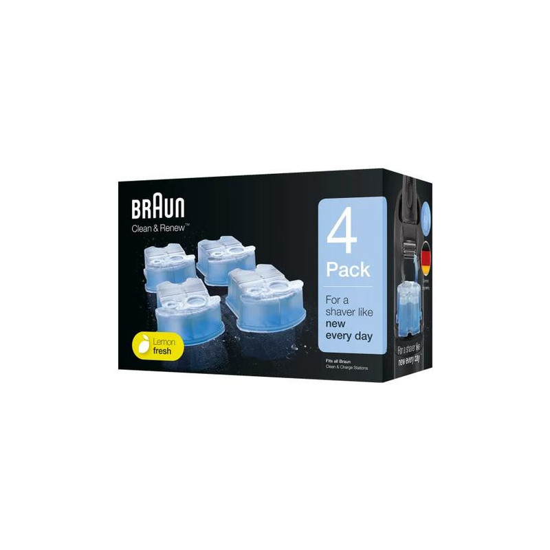 Braun CCR 4 Cartridge Refill 4 Pack