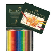 Faber-Castell - Polychromos colour pencil tin of 24 (110024)