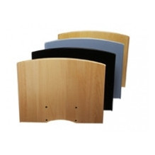 SMS Flat shelf H Black+Consol