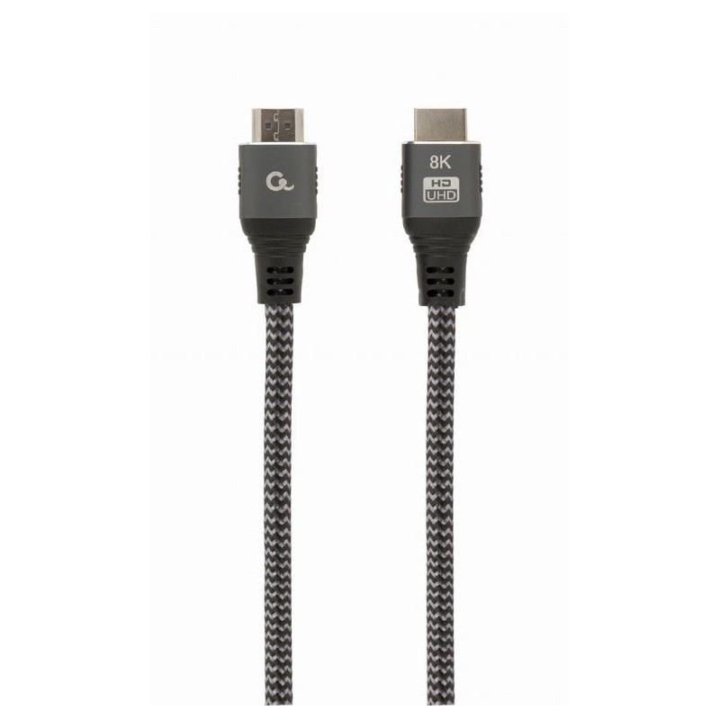 Gembird Ultra High speed HDMI cable with Ethernet 8K select plus series CCB-HDMI8K-2M HDMI 2.1 downwards 2 m 2 x Type-A