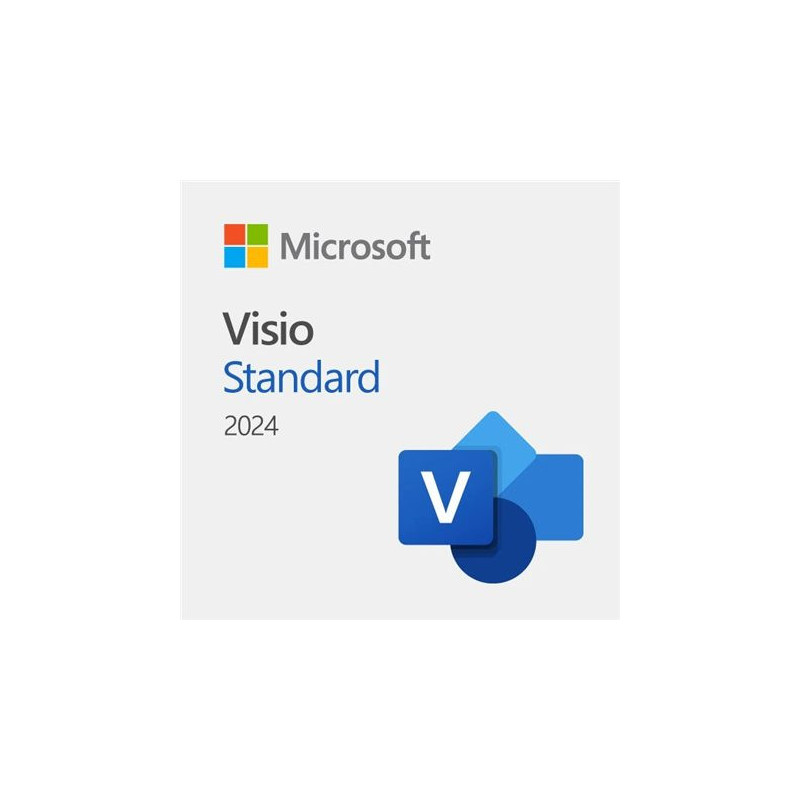 Microsoft Visio Standard 2024 Online Product Key License 1 License Downloadable NR EP2-07167 All Languages ESD