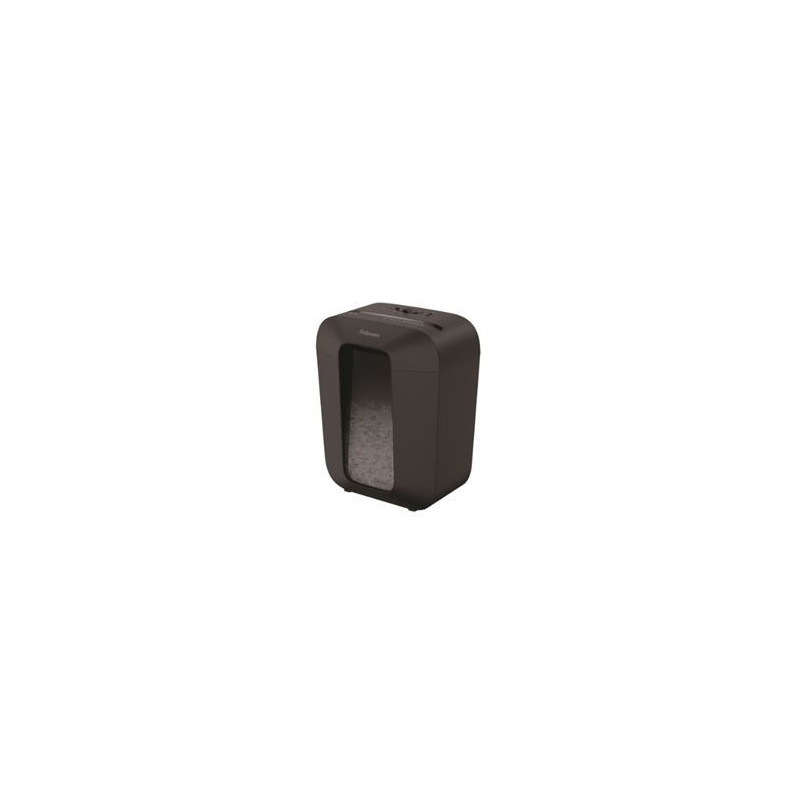Fellowes Powershred LX50 paper shredder Particle-cut shredding Black