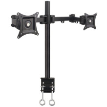 Techly Double twin desk LED...