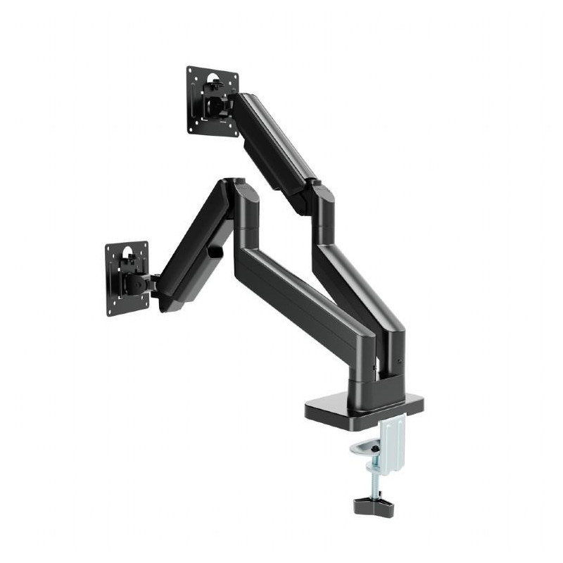 Gembird MA-DA2-06 Desk mounted adjustable double monitor arm 17"-32" black