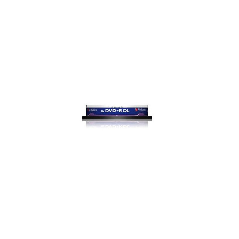 Verbatim DVD+R DOUBLE LAYER 8.5GB 8X 10pack AZO MATT SILVER