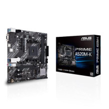MainboardASUSAMD A520SAM4MicroATX2xPCI-Express 3.0 1x1xPCI-Express 3.0 16x1xM.2Memory DDR4Memory slots 21x15pin D-sub1xH