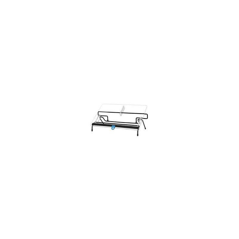 R-Go Dokumentenhalter FlexRead bis A3 transparentAcryl / sch