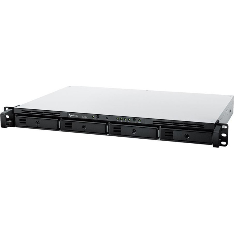 Server RS422+ R1600 AMD Ryzen 2 6Ghz 4x0HDD 2x1GbE RJ45 1xUSB3.2.1 1U