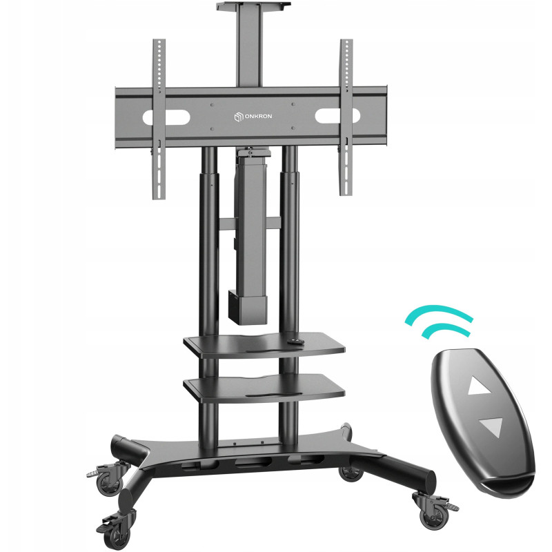 TV SET ACC MOTOR. MOBILE STAND / 50-86" BLACK TS1881E-B ONKRON