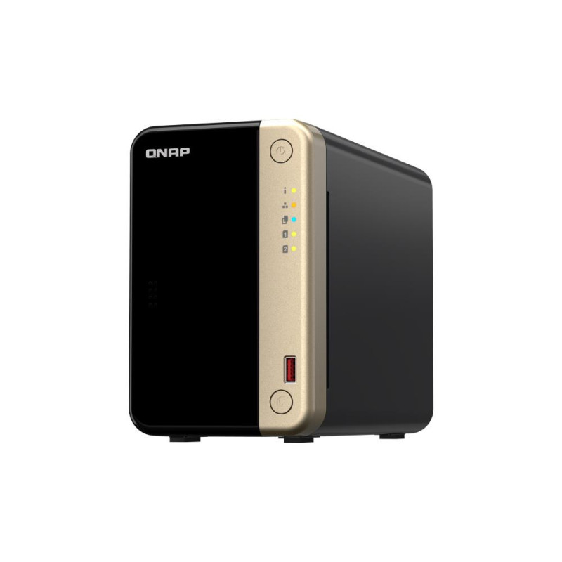 QNAP SYSTEMS TS-264-8G 2 BAY (0HDD incl.) 8 GB DDR4 2X2.5GBE 2X USB 2.0