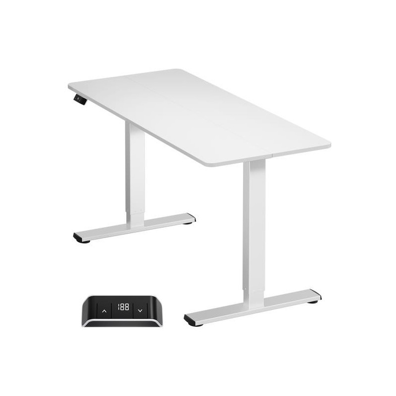 DESK MOTORISED / WHITE WDT221E-W ONKRON