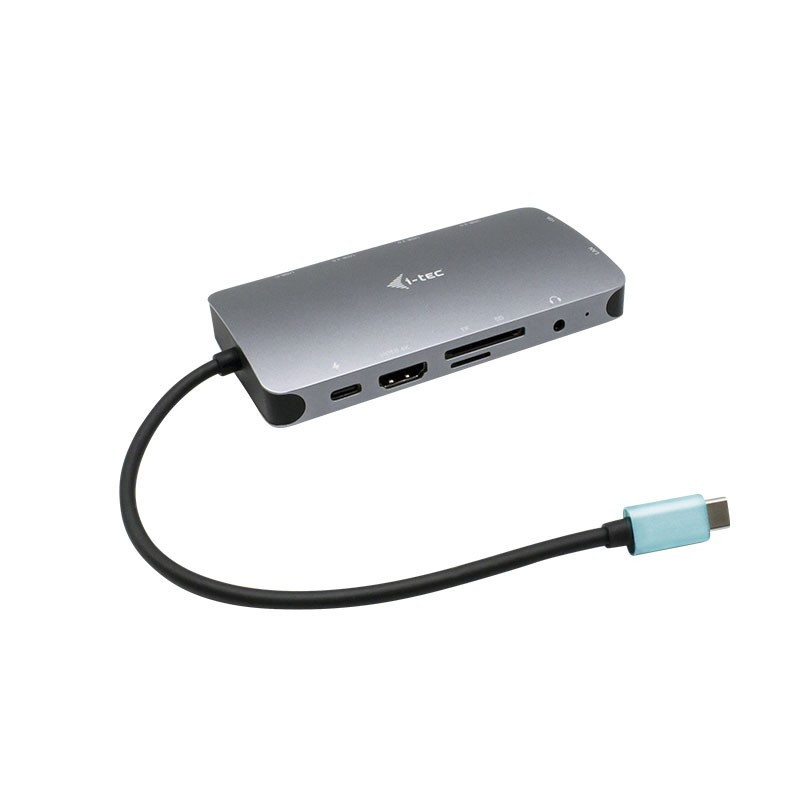 i-tec Metal USB-C Nano Dock HDMI / VGA with LAN + Power Delivery 100 W