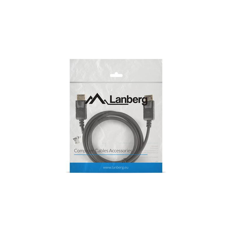 Kabel DisplayPort M / M 4K 1.8M czarny