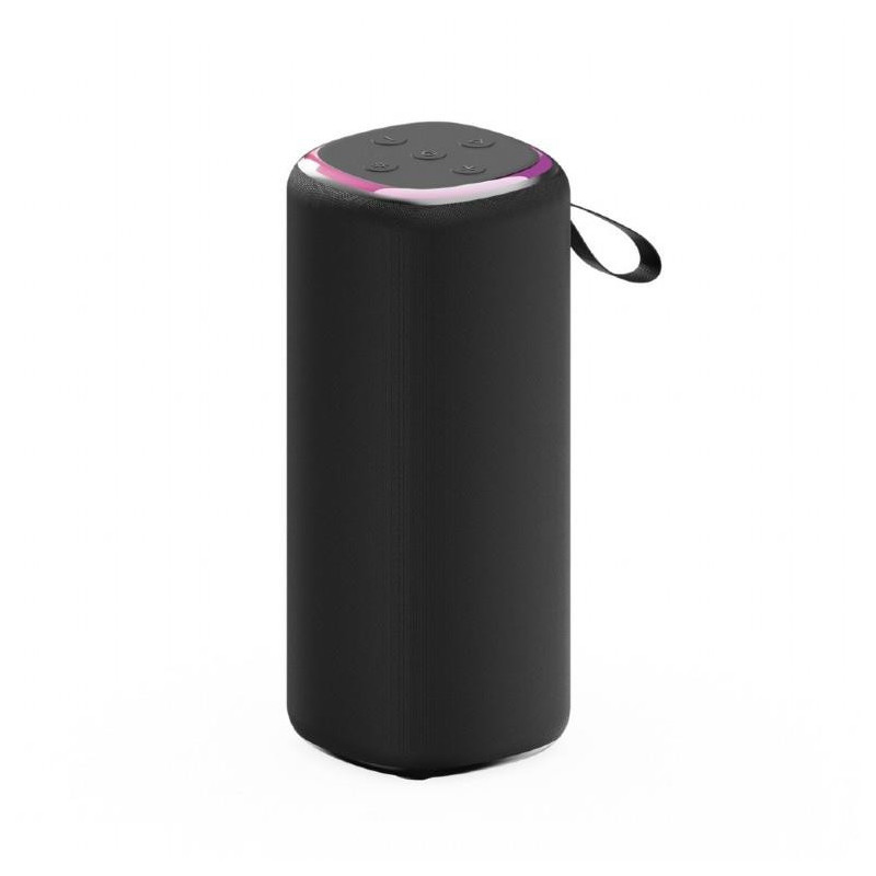Portable SpeakerGEMBIRDBlackWirelessBluetoothSPK-BT-LED-08L