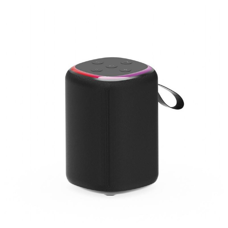 Portable SpeakerGEMBIRDBlackWirelessBluetoothSPK-BT-LED-08S