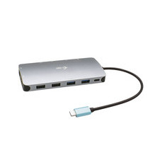 I-TEC USB-C Metal Nano Dock 3xDisplay+PD