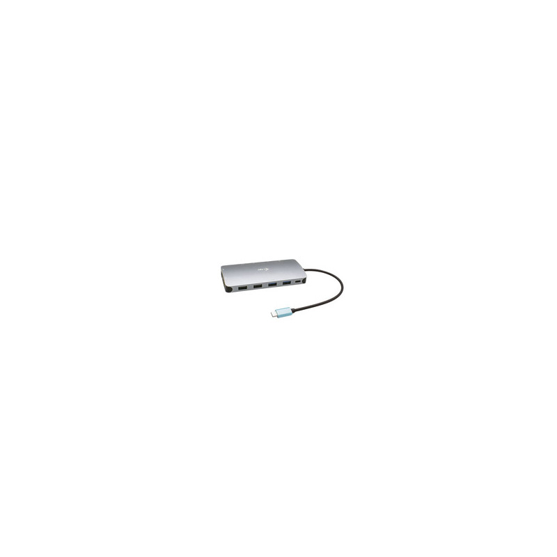 I-TEC USB-C Metal Nano Dock 3xDisplay+PD