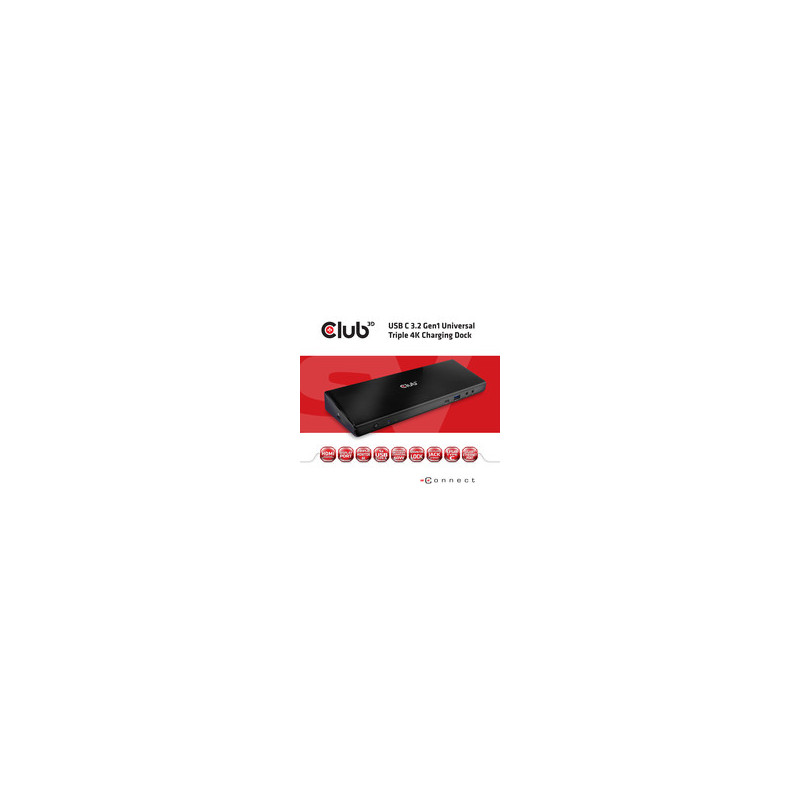 CLUB 3D USB C 3.2 Gen1 Universal Triple
