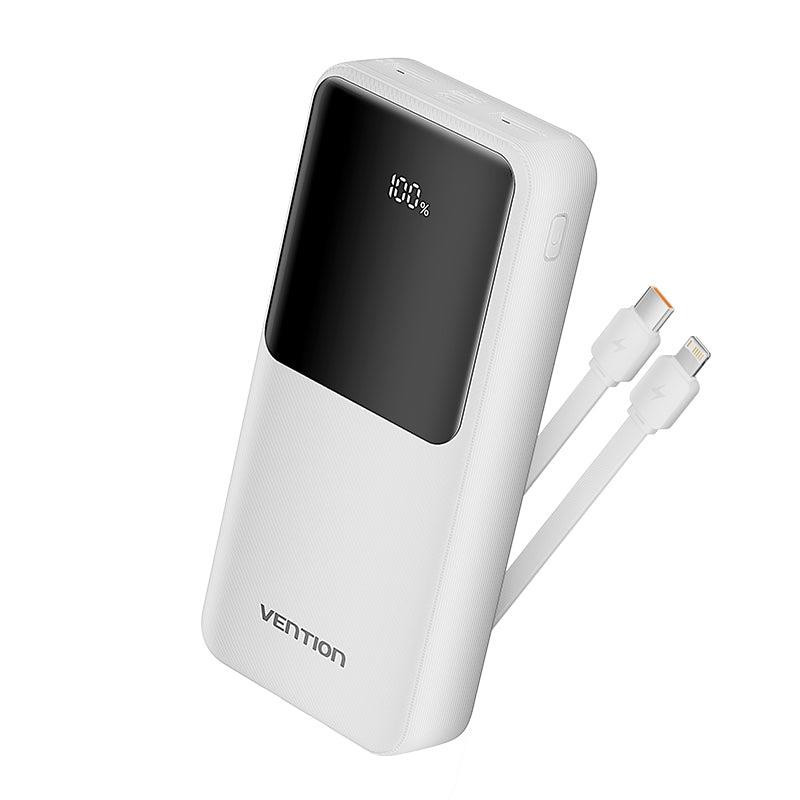 POWER BANK USB 20000MAH 22.5W / WHITE FHPW0 VENTION FHPW0 (6922794784666)