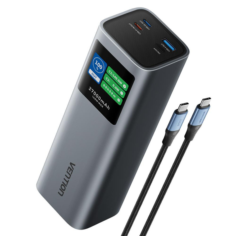 POWER BANK USB 27000MAH 140W / FKEH0 VENTION FKEH0 (6922794790919)