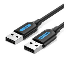 Cable usb 2.0 vention cojbg usb macho usb macho 1.5m negro