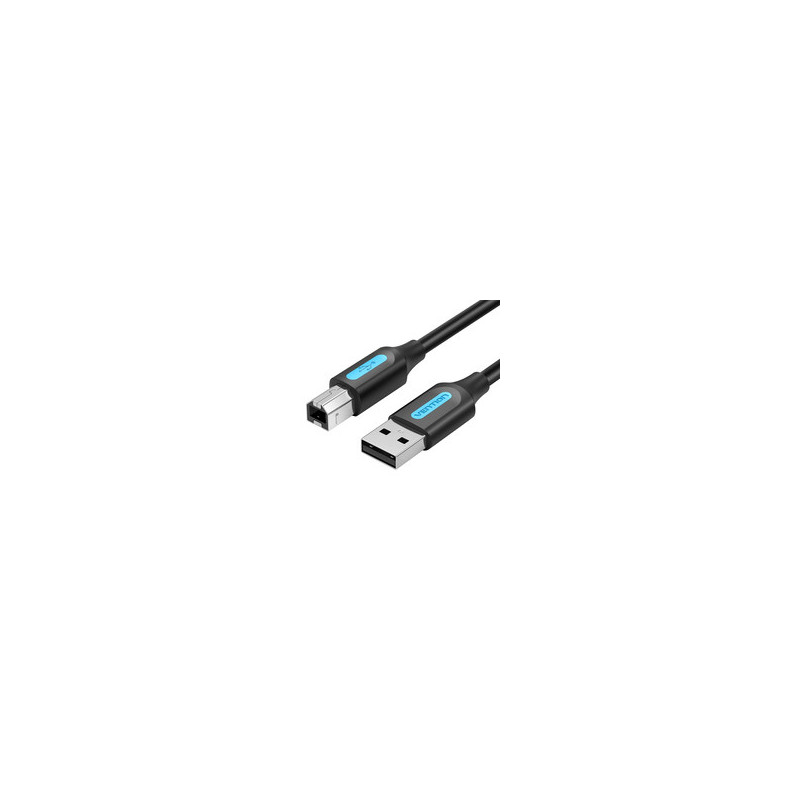 Cable usb 2.0 impresora vention coqbh usb tipo-b macho usb macho 2m negro