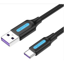 Cable usb 2.0 tipo-c vention corbg usb macho usb tipo-c macho 1.5m negro