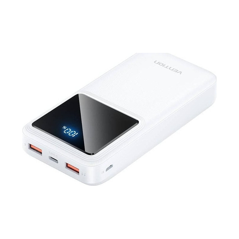 Powerbank 20000mah vention fhlw0 22.5w blanca