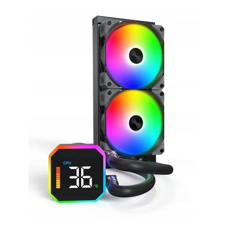 CPU COOLER MULTI SOCKET BLACK / HYPERFLOW DIGITAL 240 MONTECH