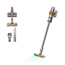 Dyson V15 Detect Absolute handheld vacuum Nickel Yellow Bagless 5025155081754