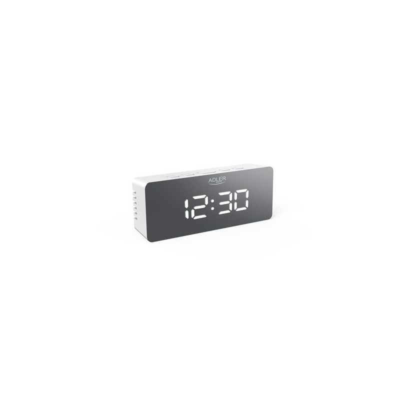 Adler Alarm Clock AD 1189W White